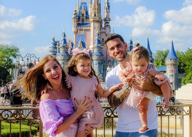 Família Lorenzi em Orlando